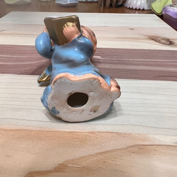 Vintage Josef Originals Angel Boy Figurine Christmas Ornament Holiday Decor - Picture 3 of 10